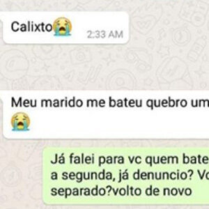 O momento em que a paciência de Calixto foi pro ralo