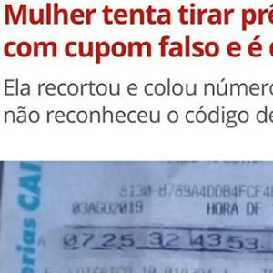 É verdade esse bilete