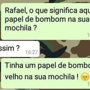 Jamais esconda comida da sua mulher