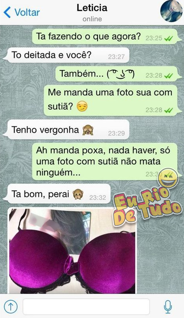 enviando foto whatsapp
