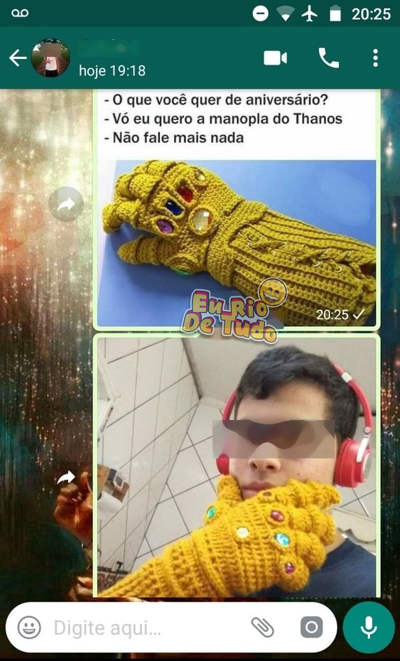 manopla do thanos
