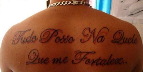 tatuagens com erros de português