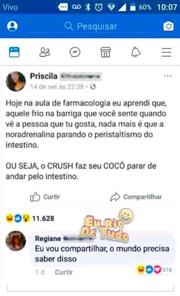 Definitivamente, o mundo precisa saber disso!