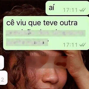 Um soldado que mandou uma direta criativa