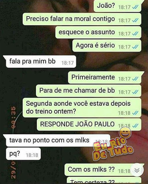 João, o soldado que foi pego no pior flagra