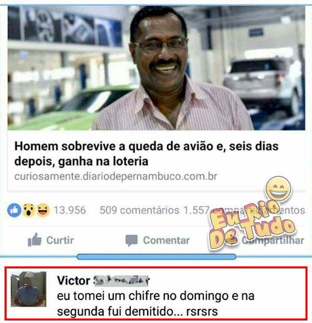 Como você acha que anda a sua sorte