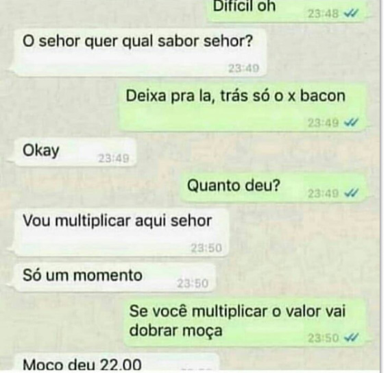 fazer pedido pelo whatsapp