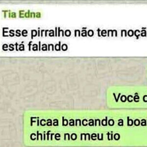 Nada melhor do que barraco no grupo da família