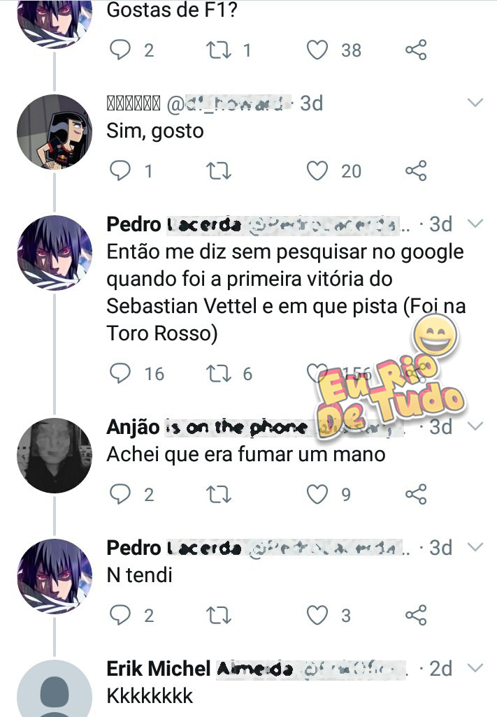 fã de fórmula um