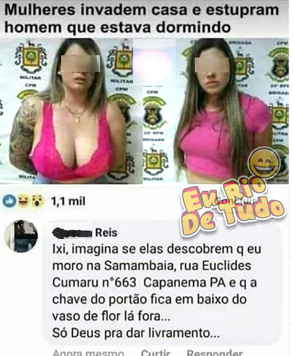 mulheres invadem casa
