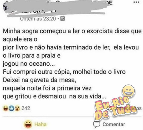 zoeira sem precedentes