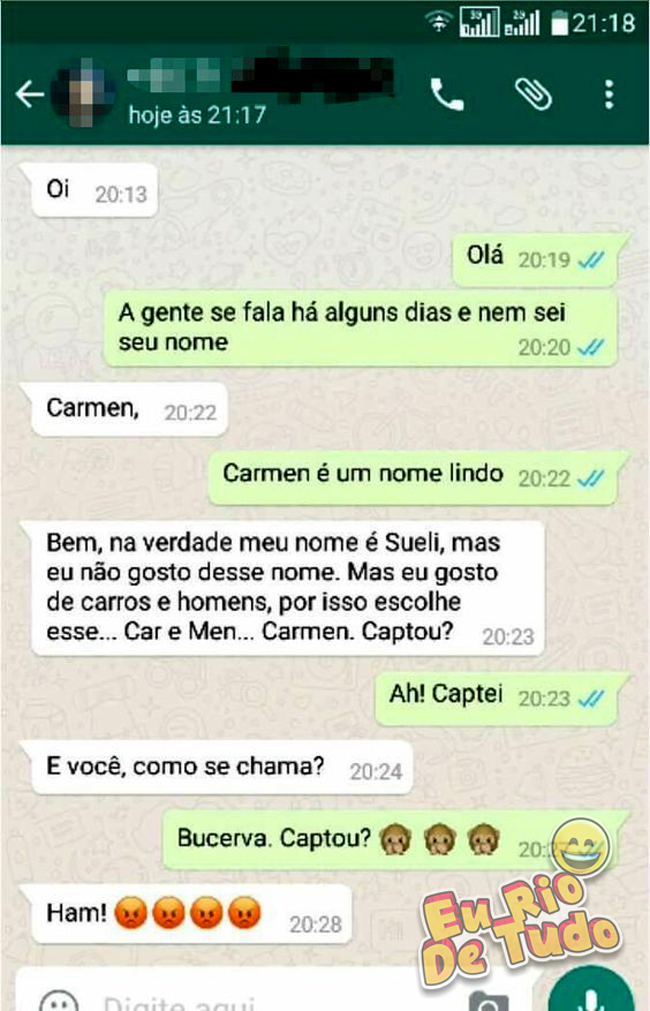 Aquele papo maroto rolando naturalmente