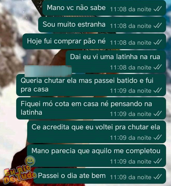 Esse parte da minha vida se chama felicidade
