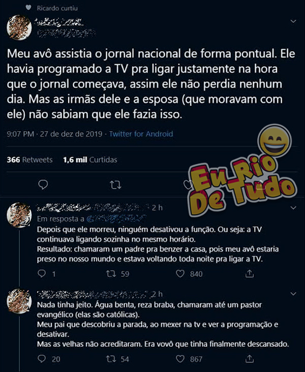 Um caso sobrenatural que tirou a paz de muita gente