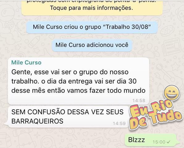 grupo de whatsapp pra fazer trabalho 