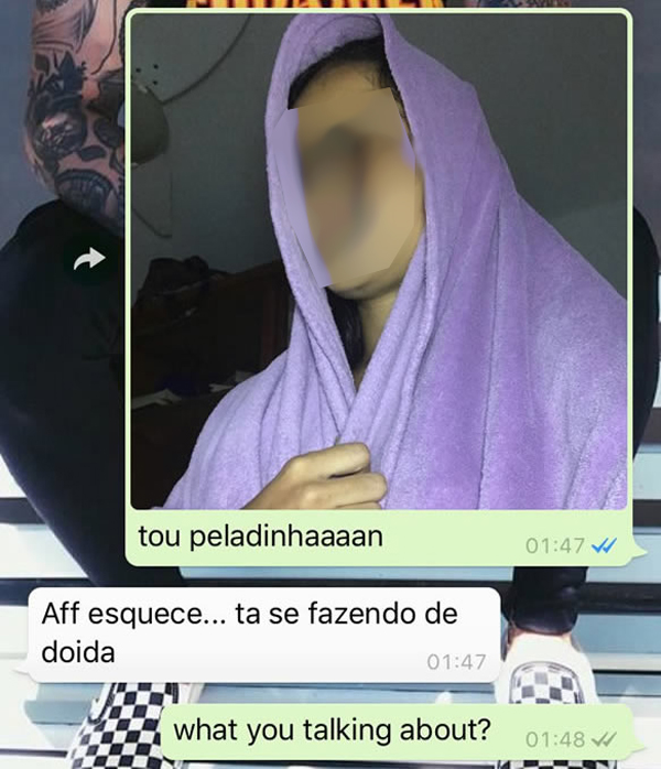 Como se livrar dos manos que pedem nudes