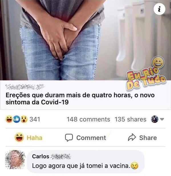 Cada dia que passa aparece um sintoma novo
