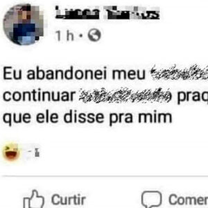 Desse jeito, fica difícil
