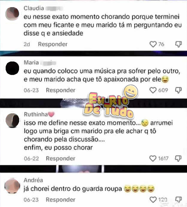 Essas mulheres sofrem demais