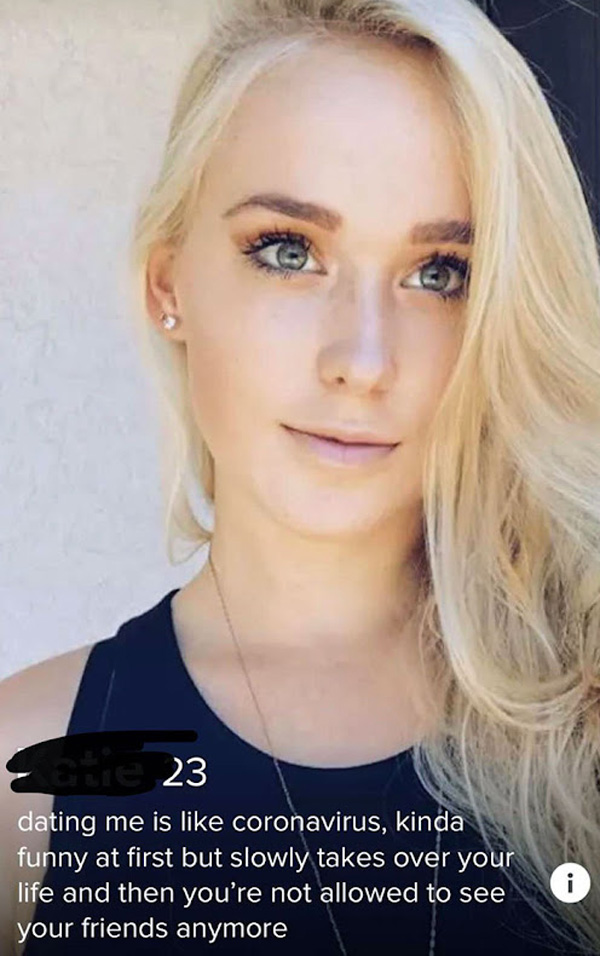 perfil do tinder